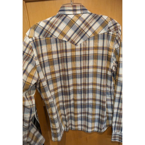 Guy's Shop Hollister Plaid Button Down Shirt Size Medium - Picture 2 of 4